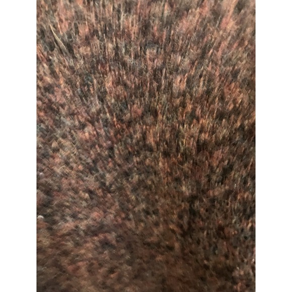 Vintage Women Clifford & Wills 100%  Shetland Wool Pullover Brown Sweater Medium - Picture 3 of 6